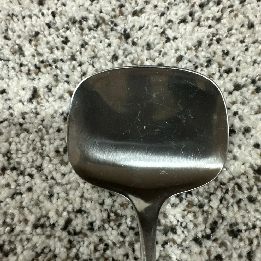 Vintage WMF Cromargan Germany Salad Serving Fork & Spoon Utensils 12" Silver - Picture 3 of 6